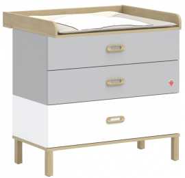 Komoda s prebaľovacím pultom simba - šedá/biela/dub.

 

Ku komode patrí prebaľovací pult 2v1, u ktorého bolo pamätané na praktické využitie aj potom, čo dieťa odrastie plienkam.

 

Rozmery komody s prebaľovacím pultom Simba sú 88x89x64,5cm (š, v, h).


Všetky produkty z kolekcie Simba nájdete nižšie v súvisiacom tovare.