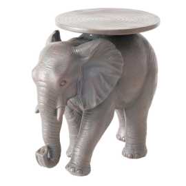 PRÍRUČNÝ STOLÍK, hnedá.