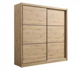 Šatníková skriňa s posuvnými dverami debby 215 - dub artisan.

Ak by ste potrebovali iný rozmer skrine alebo iný odtieň a zrkadlo, ponúkame Vám aj tieto varianty. 

 

V súvisiacich produktoch nižšie, nájdete všetko z kolekcie Debby.