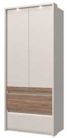 Dvojdverová šatníková skriňa s led osvetlením artemisia - dub.

 

Okrem dvoch zásuviek tu nájdeme odkladací priestor vo forme police a šatníkovej tyče.

 

Súčasťou skrine je LED osvetlenie, ktoré sa nachádza v hornej časti.

 

Rozmery dvojdverovej šatníkovej skrine s LED osvetlením Artemisia sú 97x226x60cm (š, v, h).

 

Všetky produkty z kolekcie Artemisia nájdete nižšie v súvisiacich produktoch.