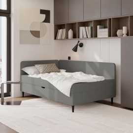 P & B AMERICKÁ POSTEĽ, 90/200 cm, grafitová.