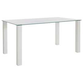 MID.YOU JEDÁLENSKÝ STÔL, biela, 90/160/76 cm.
