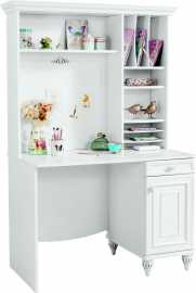 Písací stôl s nadstavcom ema - biela.

 

Akonáhle skončí školské leta, nastáva čas povinností.

 

Písací stôl s nadstavcom Ema je vyrobený z kvalitného lamina a MDF.

 

Rozmery písacieho stola s nástavcom Ema sú 112x169x61cm (š, v, h).

 

Všetok nábytok patriaci do kolekcie Ema nájdete nižšie v súvisiacich produktoch.