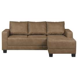 MID.YOU ROHOVÁ SEDACIA SÚPRAVA, textil, bahenná hnedá.