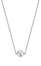 Brosway Strieborný náhrdelník s umelou perlou Infinite White Fancy FIW135.