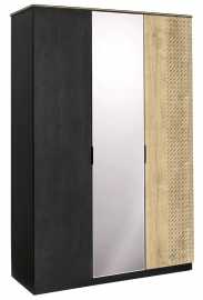 Šatníková skriňa so zrkadlom sirius - dub čierny/dub zlatý.

 

Všetky tri krídla dverí sú zavesené v pántoch, v ktorých sú integrované brzdy pre hladké a bezpečné zatváranie.

 

Rozmery šatníkovej skrine so zrkadlom Sirius sú 137x210,3x59,7cm (š, v, h).

 

Všetok nábytok patriaci do kolekcie Sirius nájdete nižšie v súvisiacich produktoch.