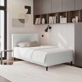 P & B AMERICKÁ POSTEĽ, 120/200 cm, sivá.