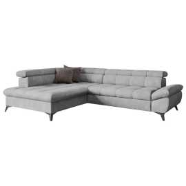 Welnova SEDACIA SÚPRAVA, textil, sivá.