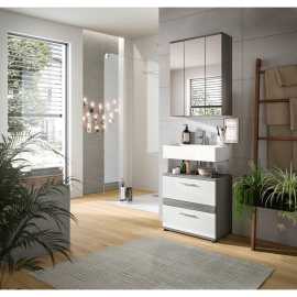 MID.YOU KÚPEĽŇA biela s vysokým leskom.