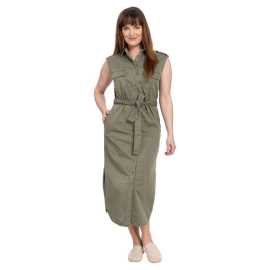 Bushman Kleid Eliza olive XL.