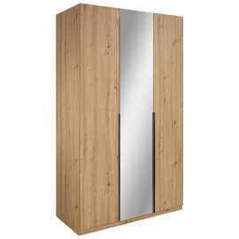 Boxxx SKRIŇA S OTOČNÝMI DVERAMI, dub artisan, 134/211/55 cm.