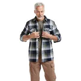 Bushman flannel shirt Atuat green XL.