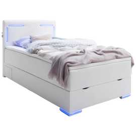 Xora BOXSPRINGOVÁ POSTEĽ, 140/200 cm biela.