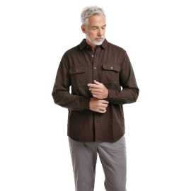 Bushman shirt Yura dark brown XXL.