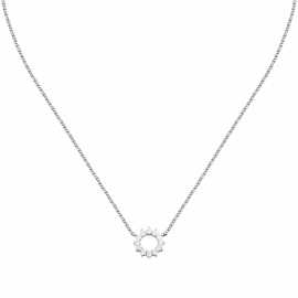 Morellato Pôvabný strieborný náhrdelník s kubickými zirkónmi Tesori SAIW262.