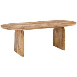 MID.YOU JEDÁLENSKÝ STÔL, mangové drevo, prírodná farba, 220/100/76 cm.