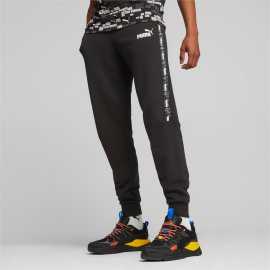 Puma ESS TAPE CAMO Sweatpants TR cl L.