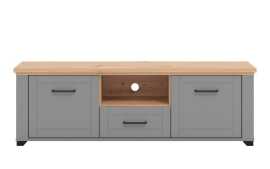 Tv stolík lotta - šedá/dub artisan.

 

Televízny stolík ponúka úložný priestor do obývacej izby v oku lahodiacom prevedení.

 

Rozmery TV stolíka Lotta sú 147x47,5x41cm (š, v, h).

 

Všetky produkty z kolekcie Lotta nájdete nižšie v súvisiacich produktoch.