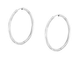 Morellato Kruhové náušnice z ocele Ø 3,5 cm Creole SAUP25.