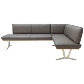 Ambiente ROHOVÁ LAVICA, divoký dub, bahenná hnedá, farba duba, niklová.