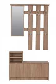 Predsieňová stena siux - dub sonoma.

 

Rozmery predsieňovej steny Siux sú 100x191,5x29cm (š, v, h)

 

Ďalšie nábytok do predsiene nájdete v súvisiacich produktoch nižšie.