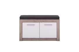 Lavica s úložným priestorom a sedákom shine - dub sivý/biela.

 

Rozmery lavice s úložným priestorom a sedákom Shine sú 93x55,5x35cm (š, v, h)

 

Všetok nábytok patriaci do kolekcie Shine nájdete nižšie v súvisiacich produktoch.